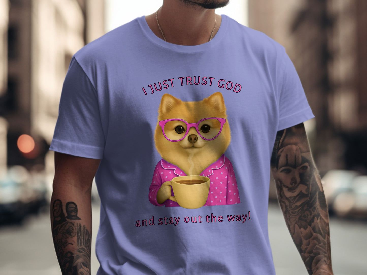 I Just Trust God and Stay Out the Way Shirt