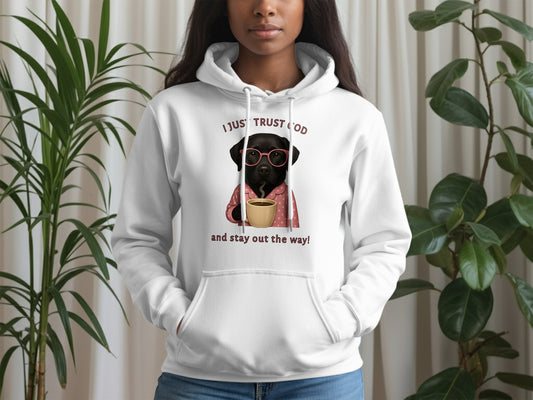 I Just Trust God And Stay Out The Way Hoodie