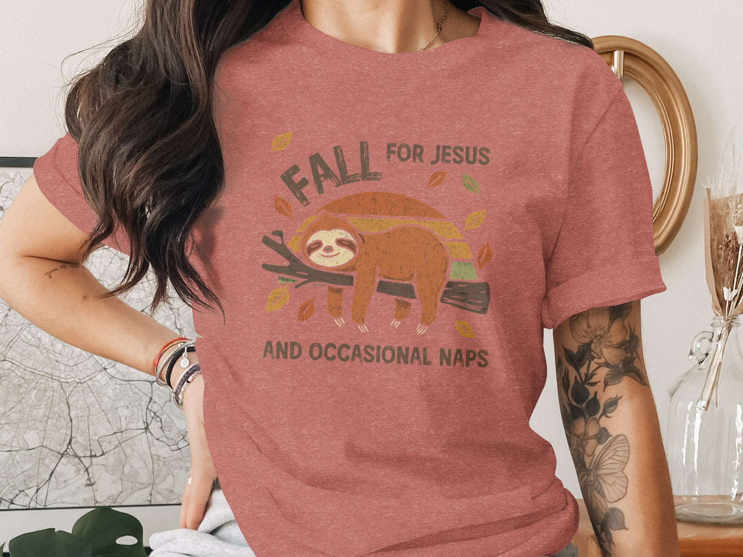Fall For Jesus And Occasional Naps T-Shirt