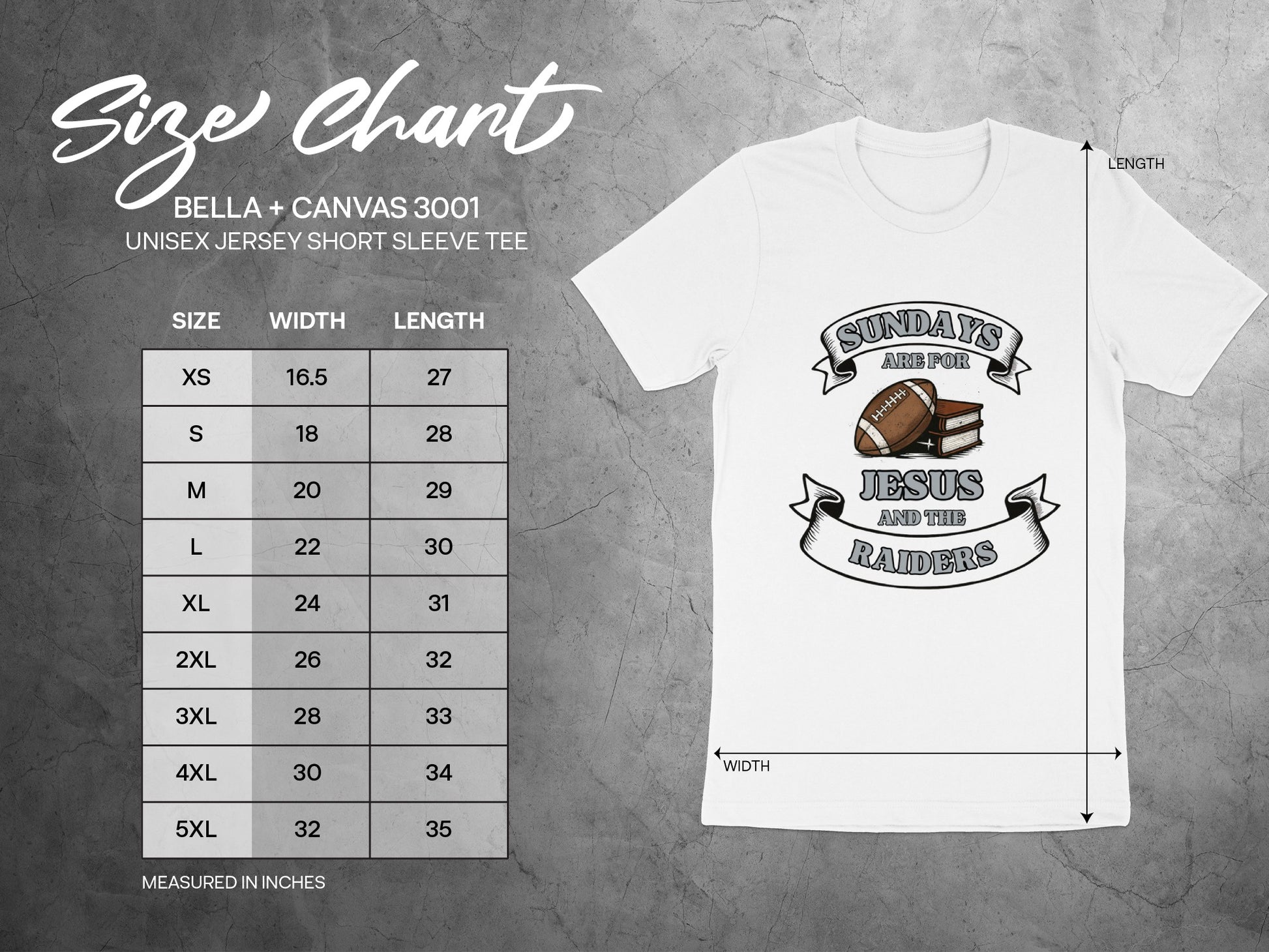 Sundays Are For Jesus And The Raiders product type