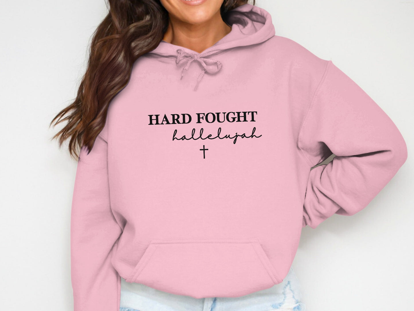 Hard Fought Hallelujah Graphic Hoodie product type