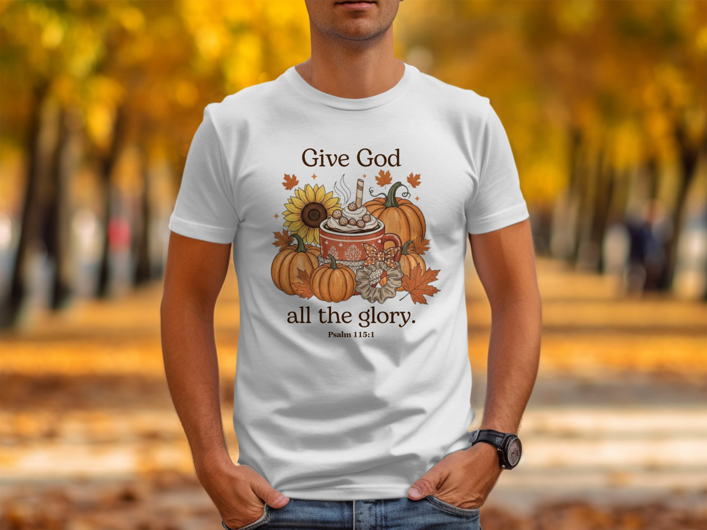 Inspirational Fall Themed Graphic Tee Product