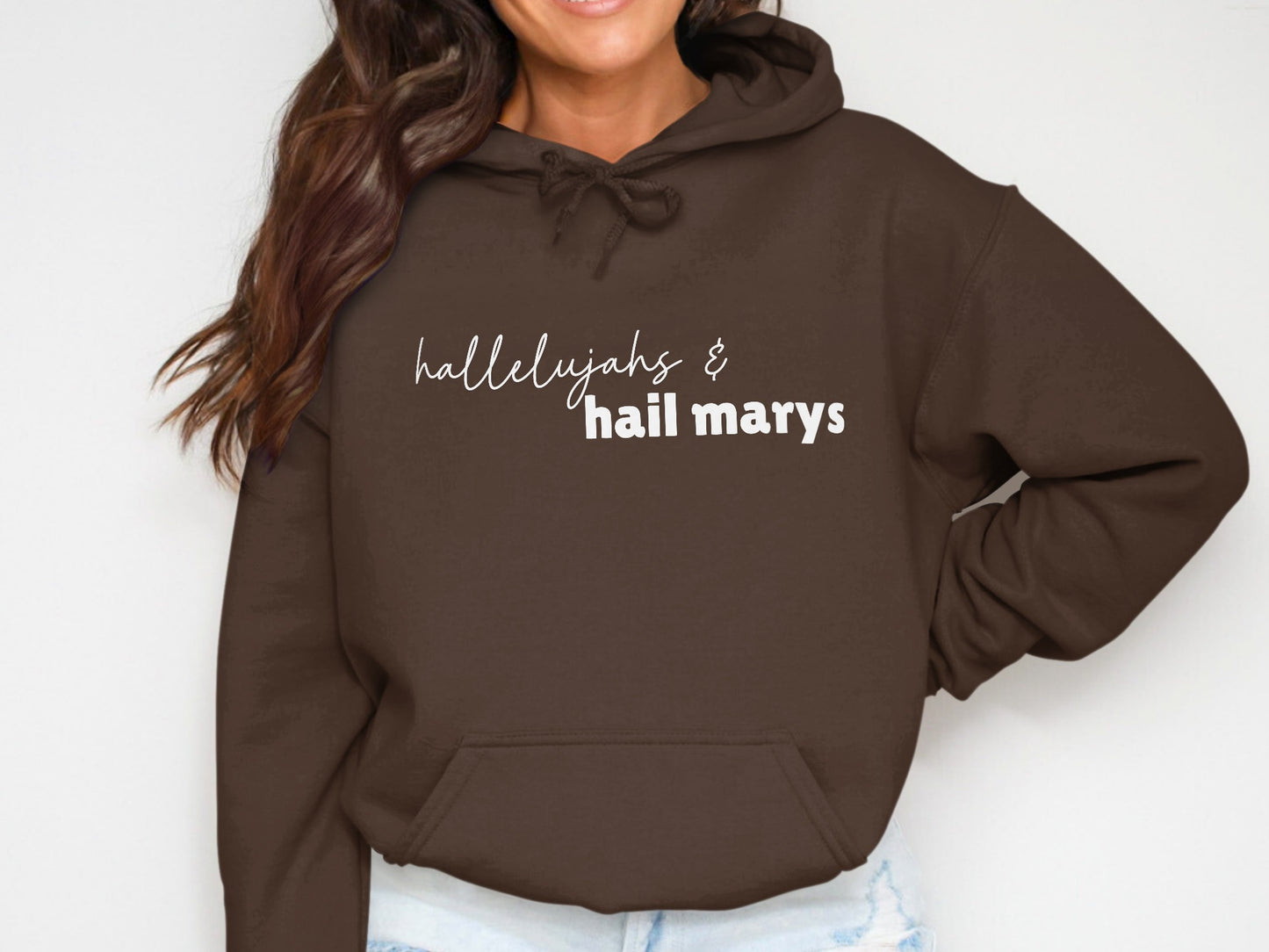 Hallelujahs and Hail Marys Graphic Hoodie product