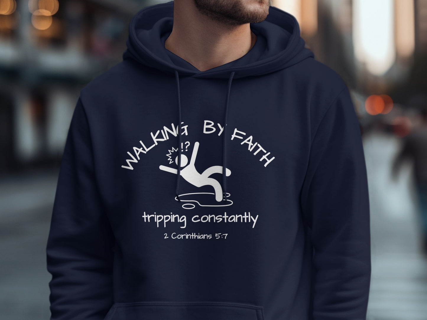 Walking By Faith Tripping Constantly Hoodie product type