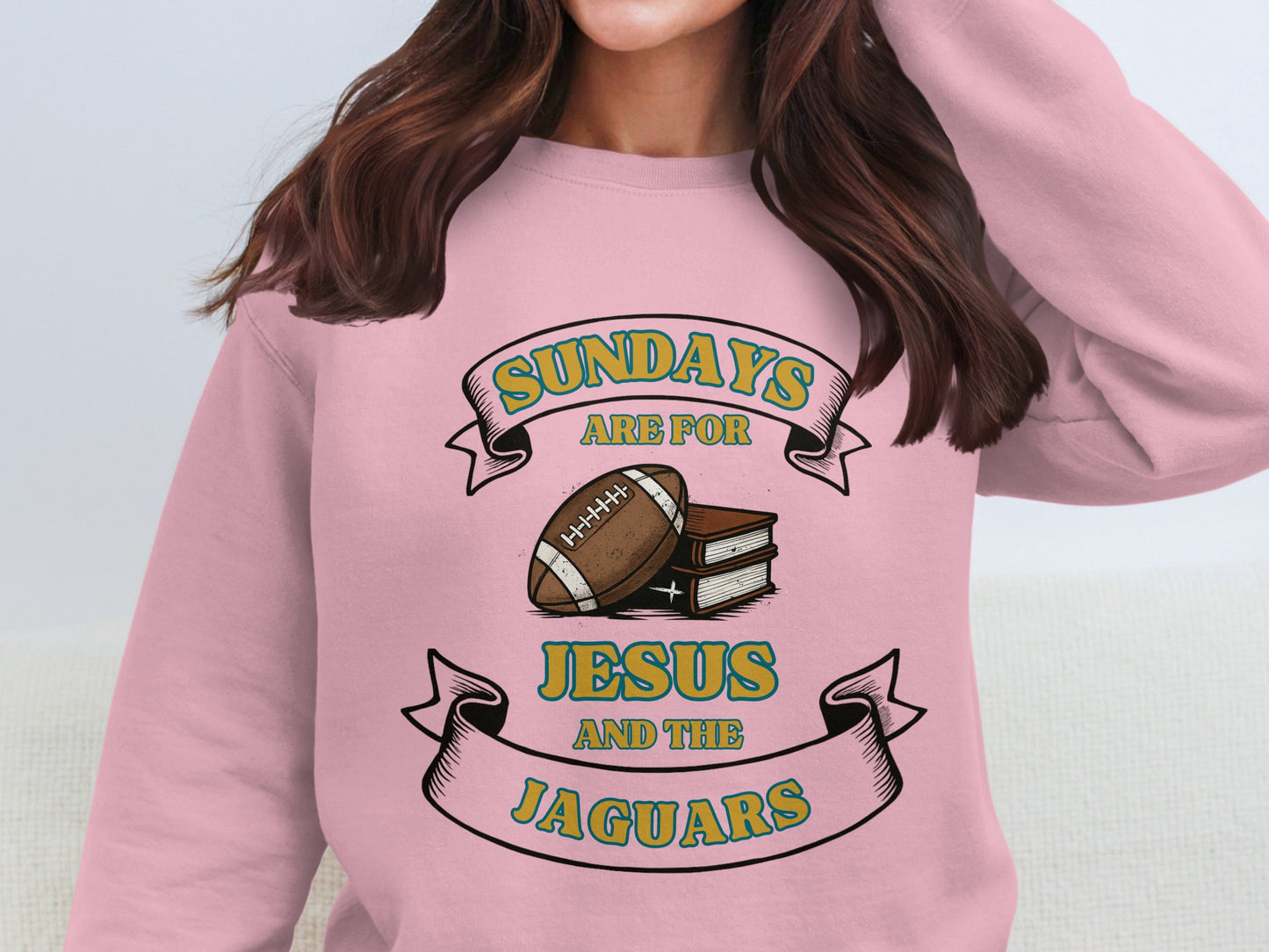 Sundays Are For Jesus And The Jaguars Sweatshirt product