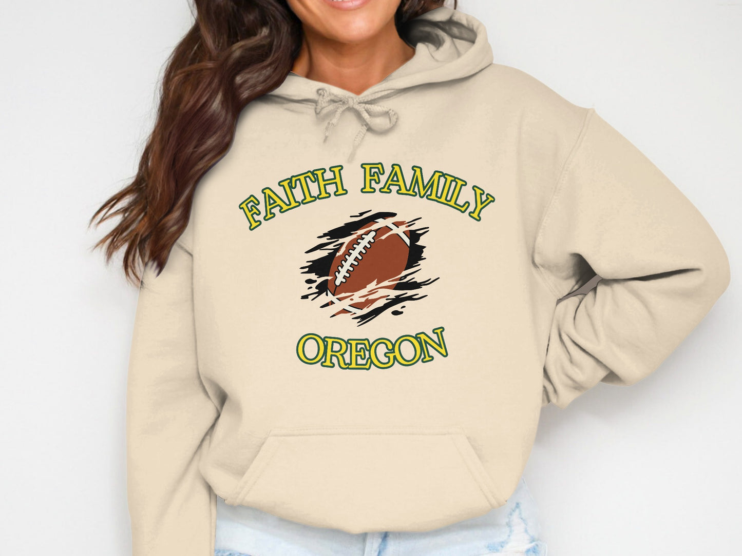 Comfortable Faith Family Oregon Hoodie product
