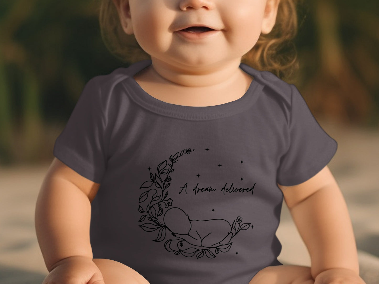 A Dream Delivered Baby Onesie Infant Apparel
