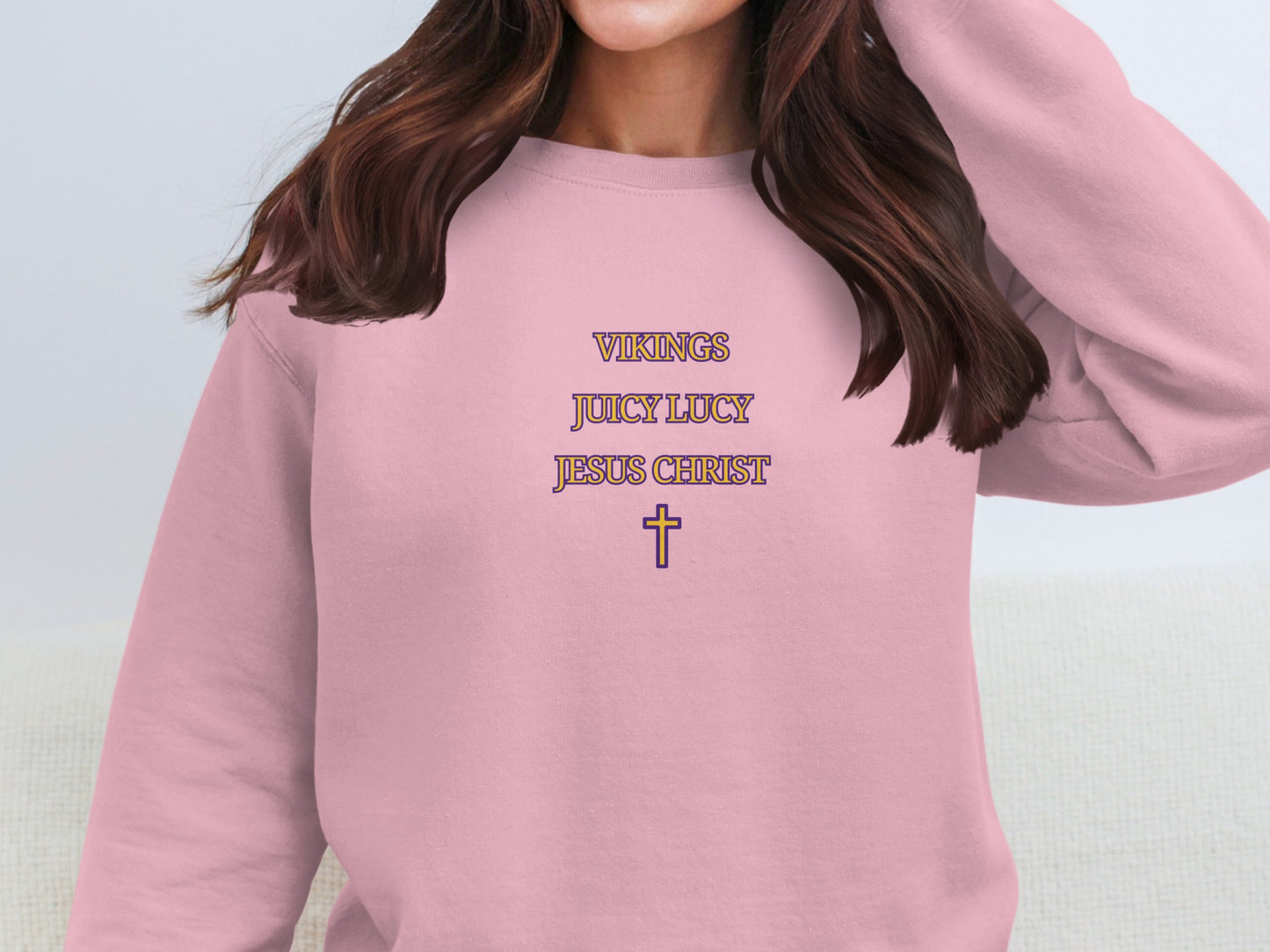 Vikings Juicy Lucy Jesus Christ Sweatshirt product