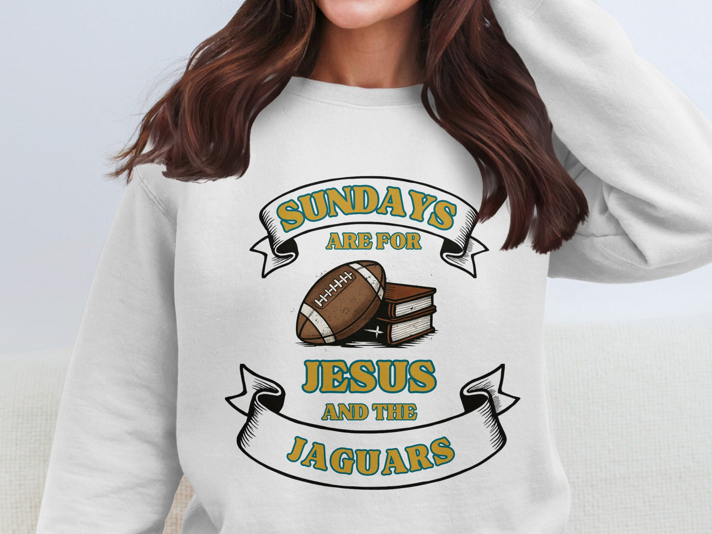 Sundays Are For Jesus And The Jaguars Sweatshirt product