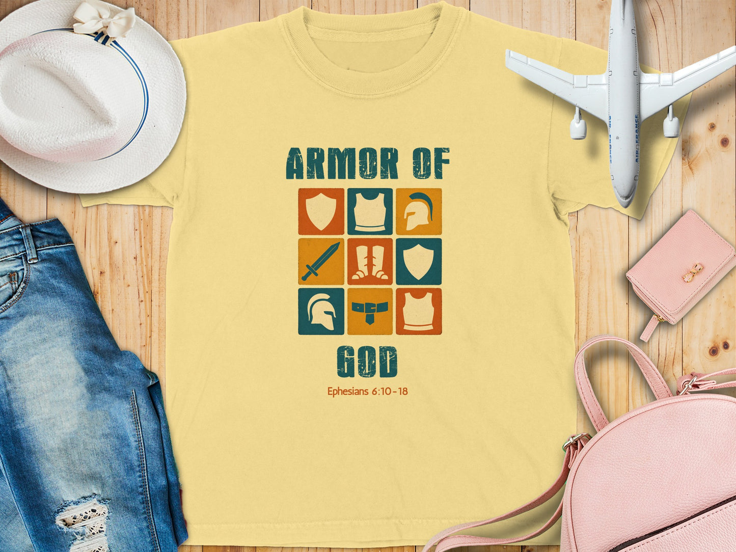 Armor of God Ephesians 6 10 18 T-shirt