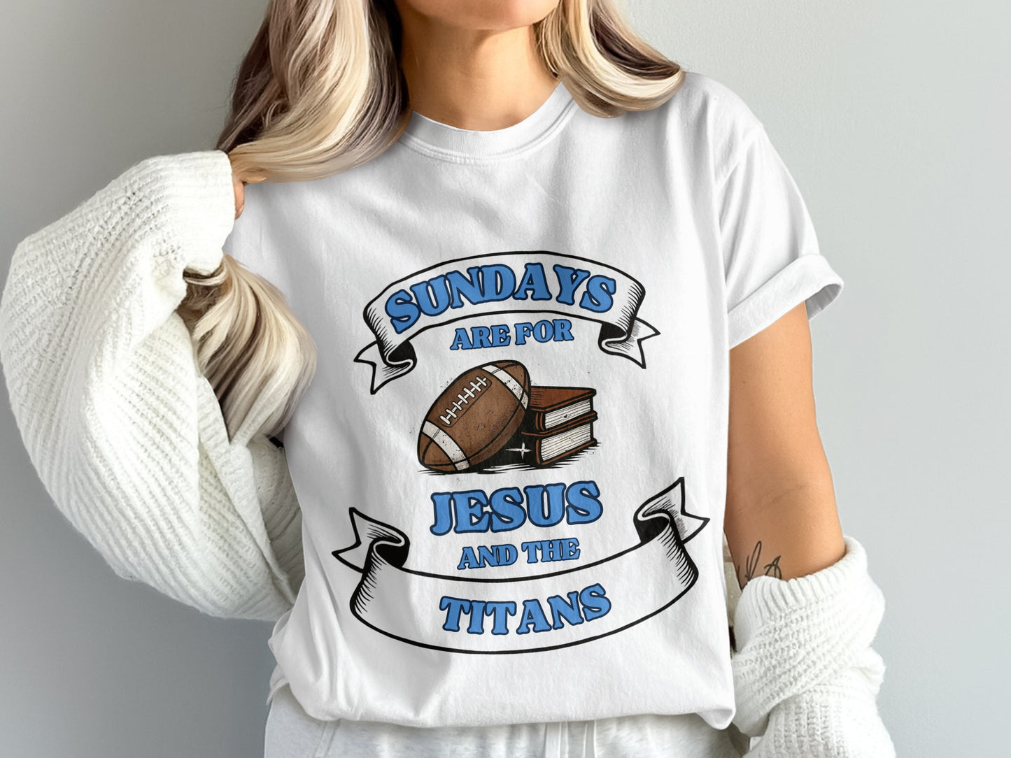 Tennessee Titans Sunday Vintage T-Shirt