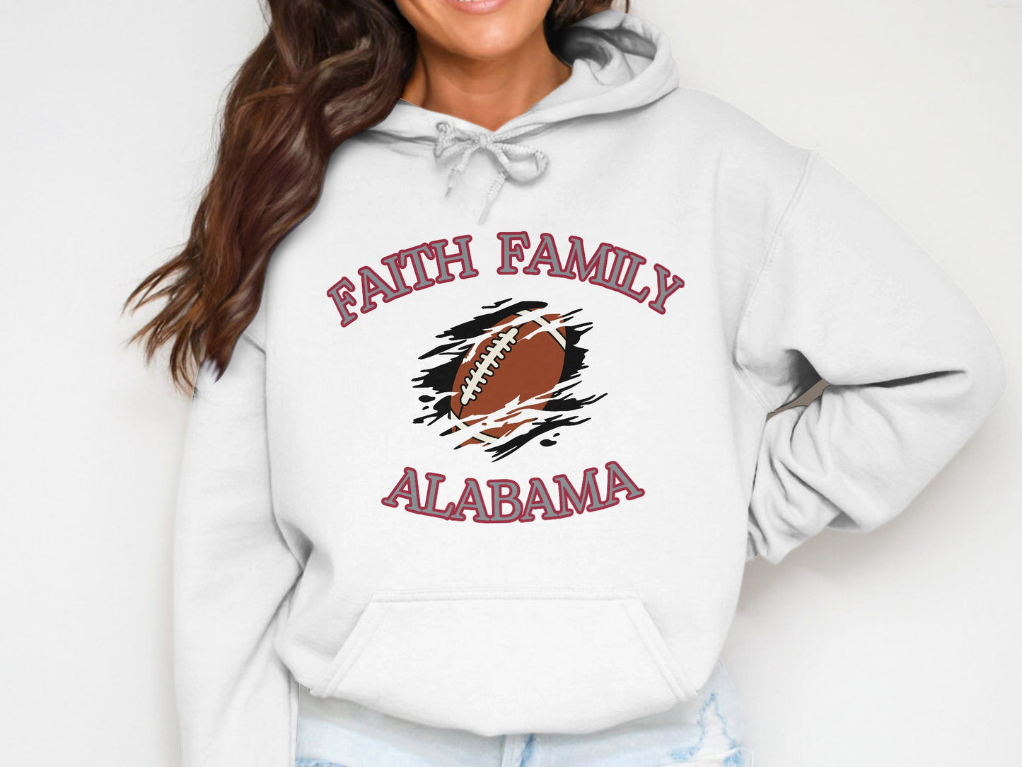 Faith Family Alabama Football Hoodie product type