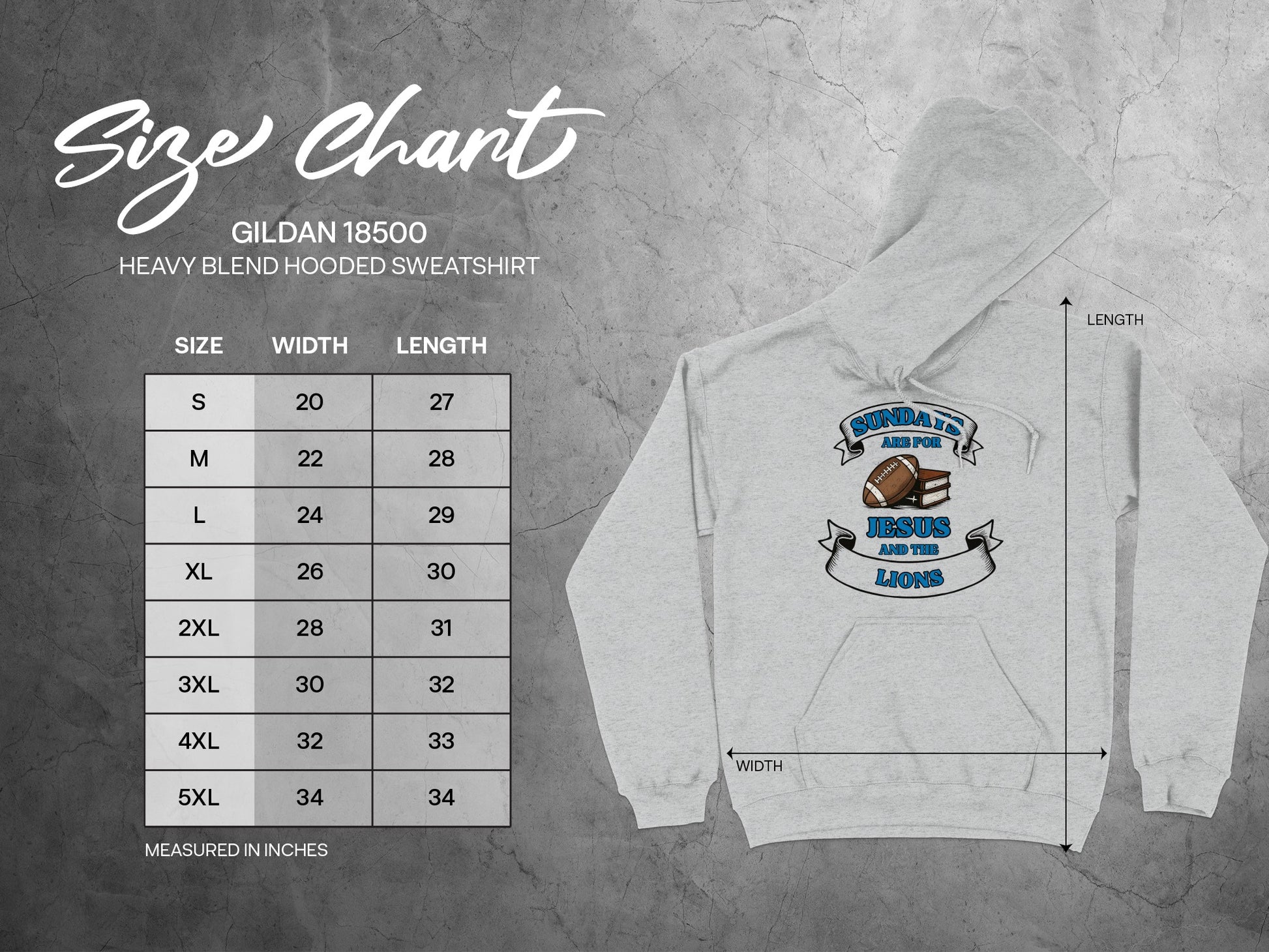 Sundays Are For Jesus And The Lions Sweatshirt product type