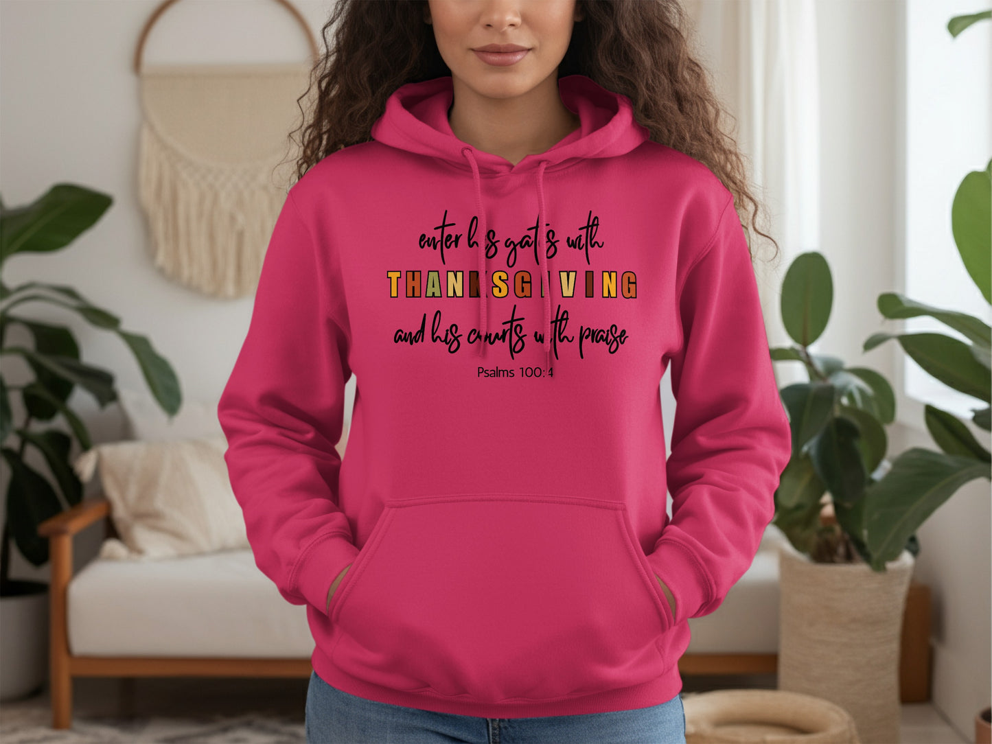Enter His Gates with Thanksgiving Hoodie