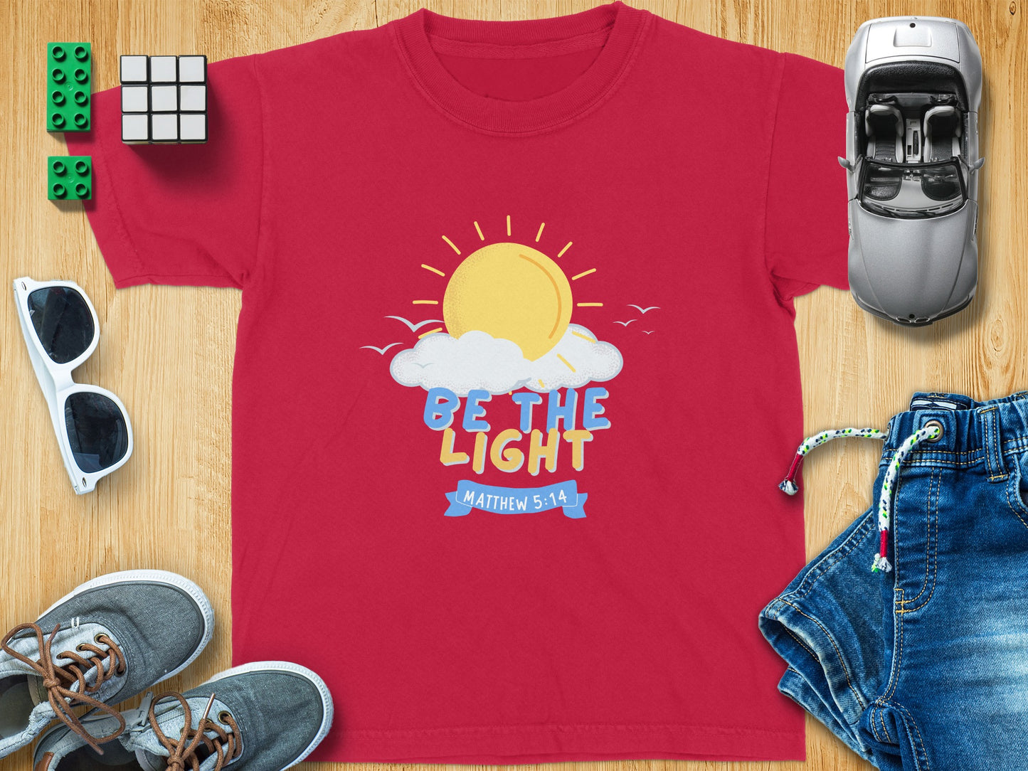 Be The Light Matthew 5:14 Graphic T-Shirt