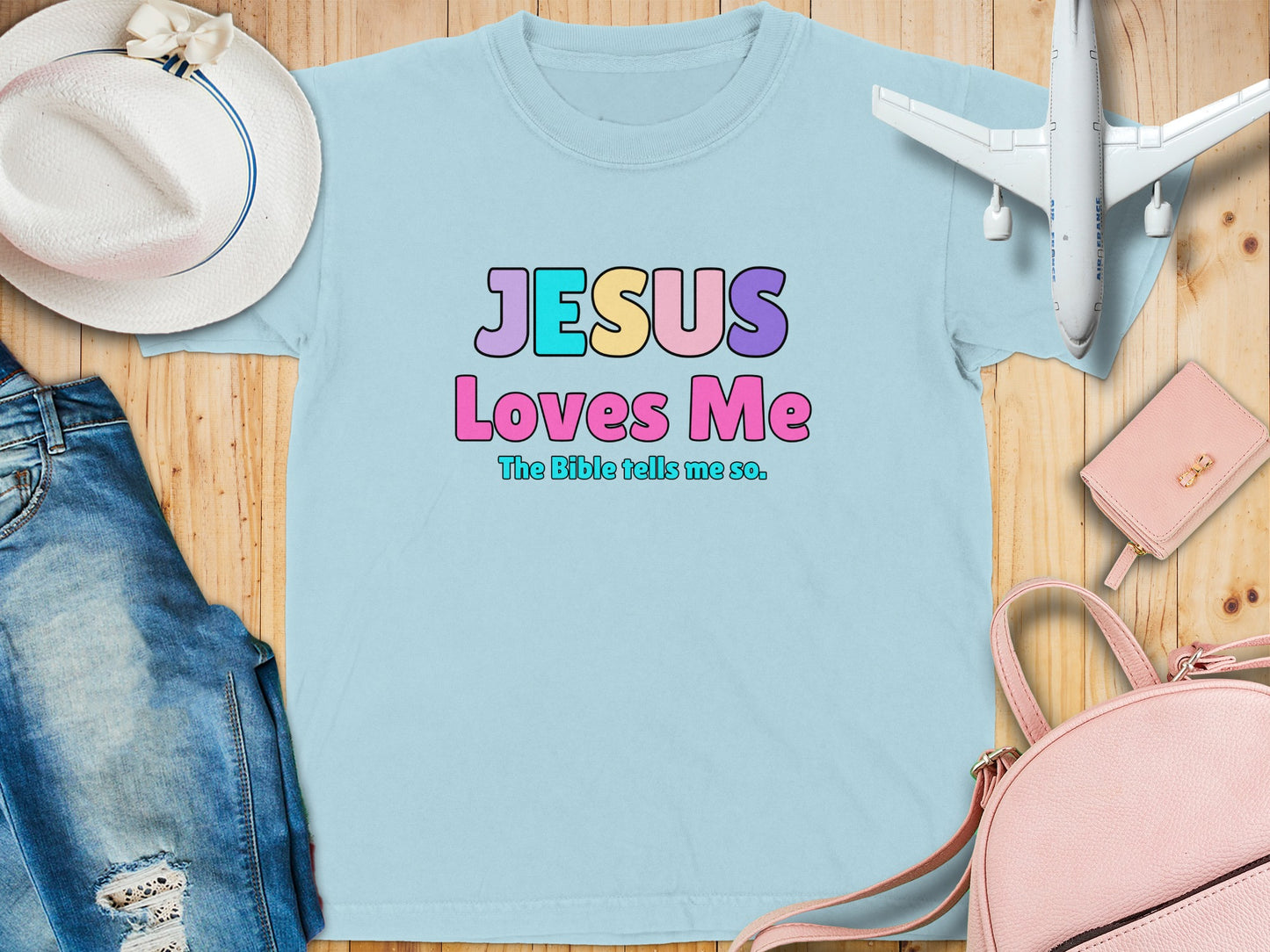JESUS Loves Me The Bible tells me so T-shirt
