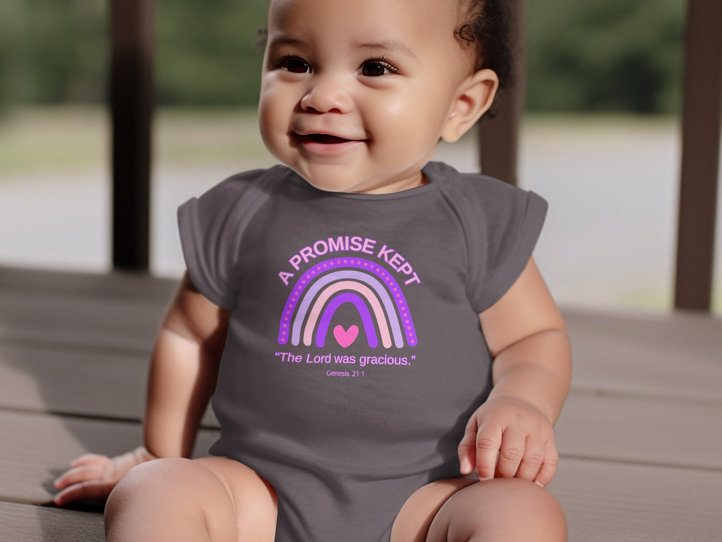 A Promise Kept The Lord Was Gracious Baby Onesie