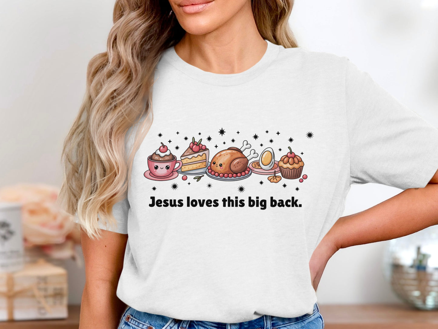 Jesus Loves This Big Back T-Shirt