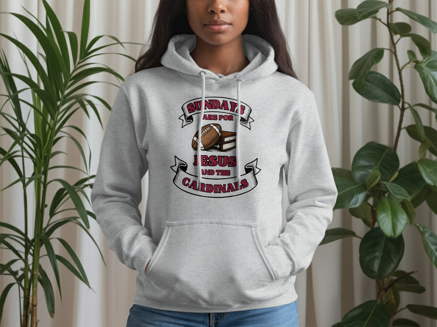 Sundays Are For Jesus And The Cardinals hoodie product