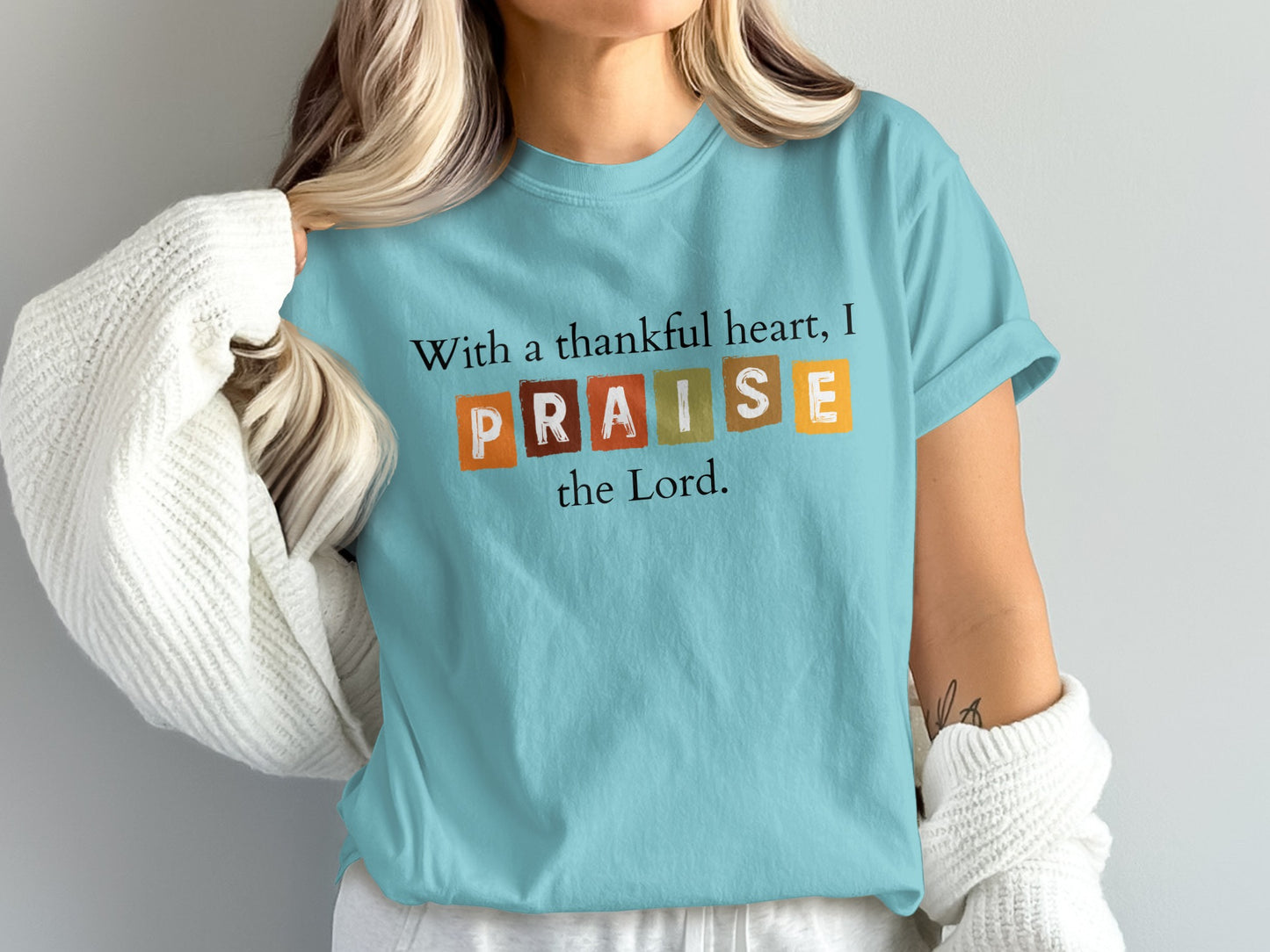 With a Thankful Heart I Praise the Lord product