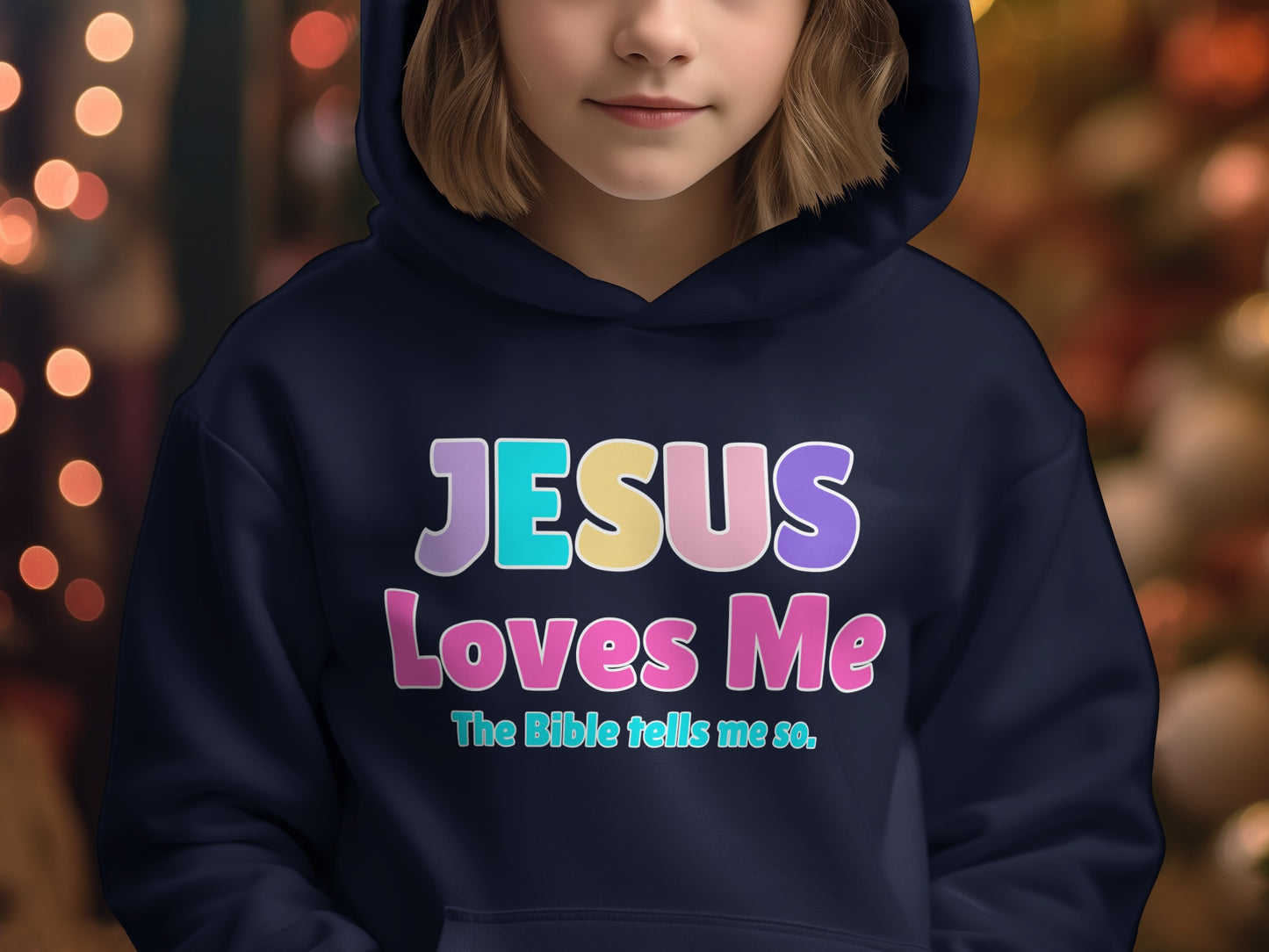 JESUS Loves Me The Bible Tells Me So Hoodie
