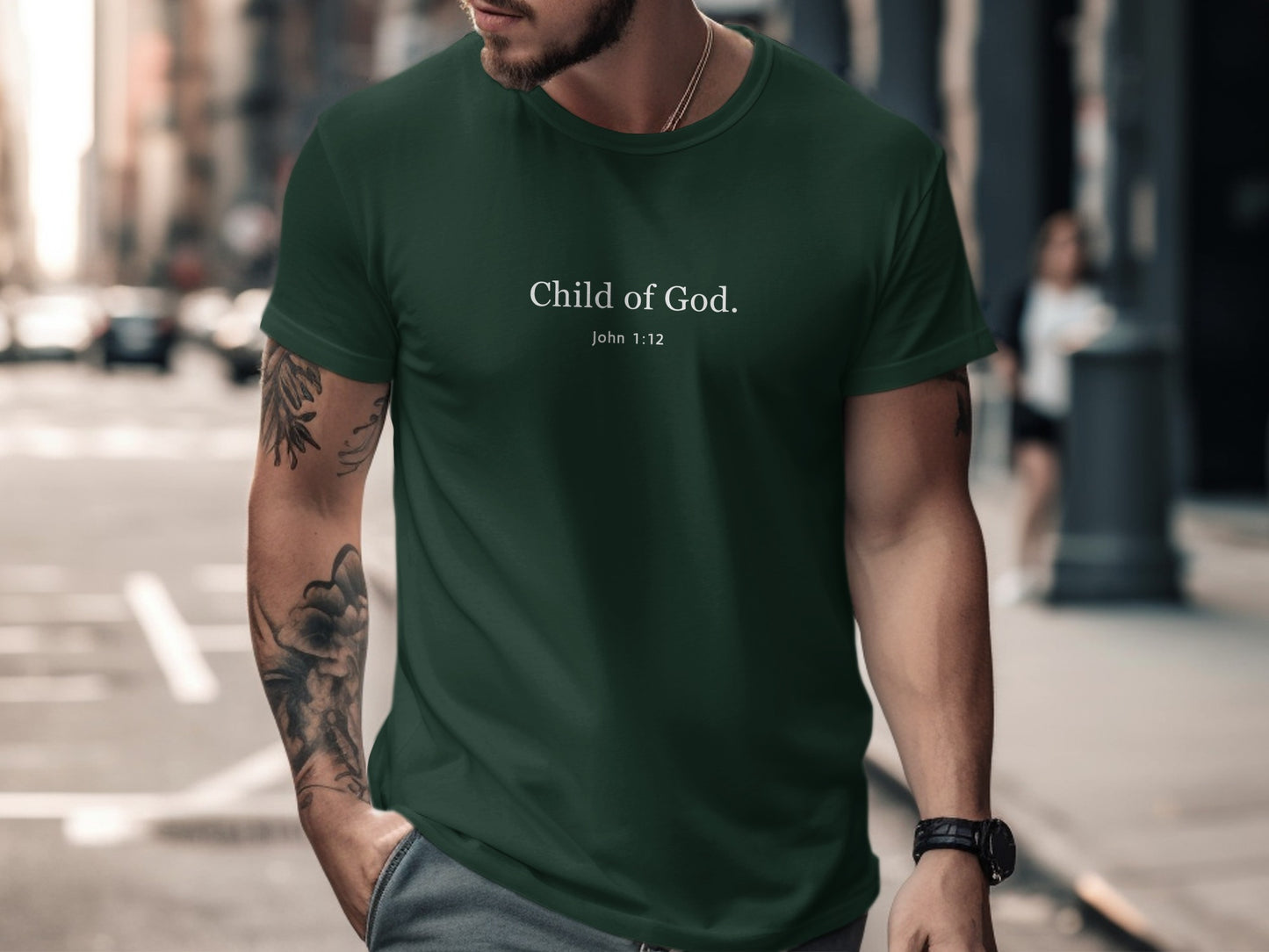 Child of God John 1:12 Shirt Religious Apparel product type