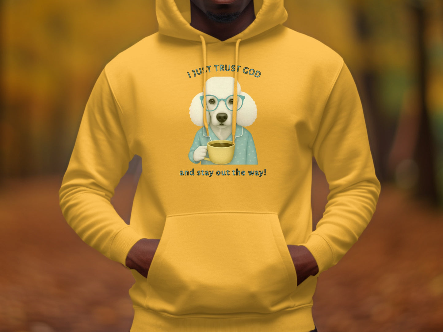 I Just Trust God And Stay Out The Way Hoodie Product