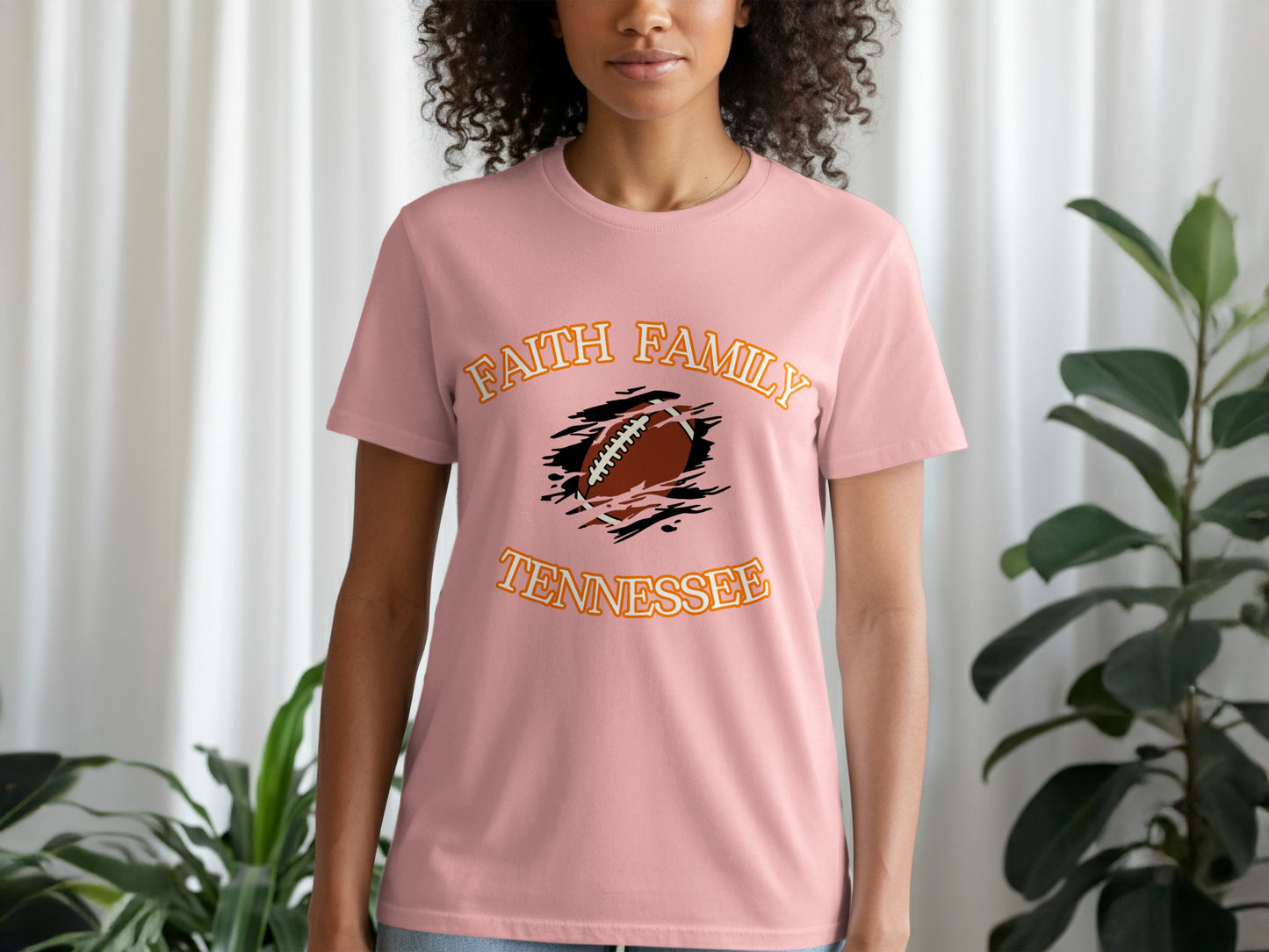 Faith Family Tennessee Football Graphic Shirt