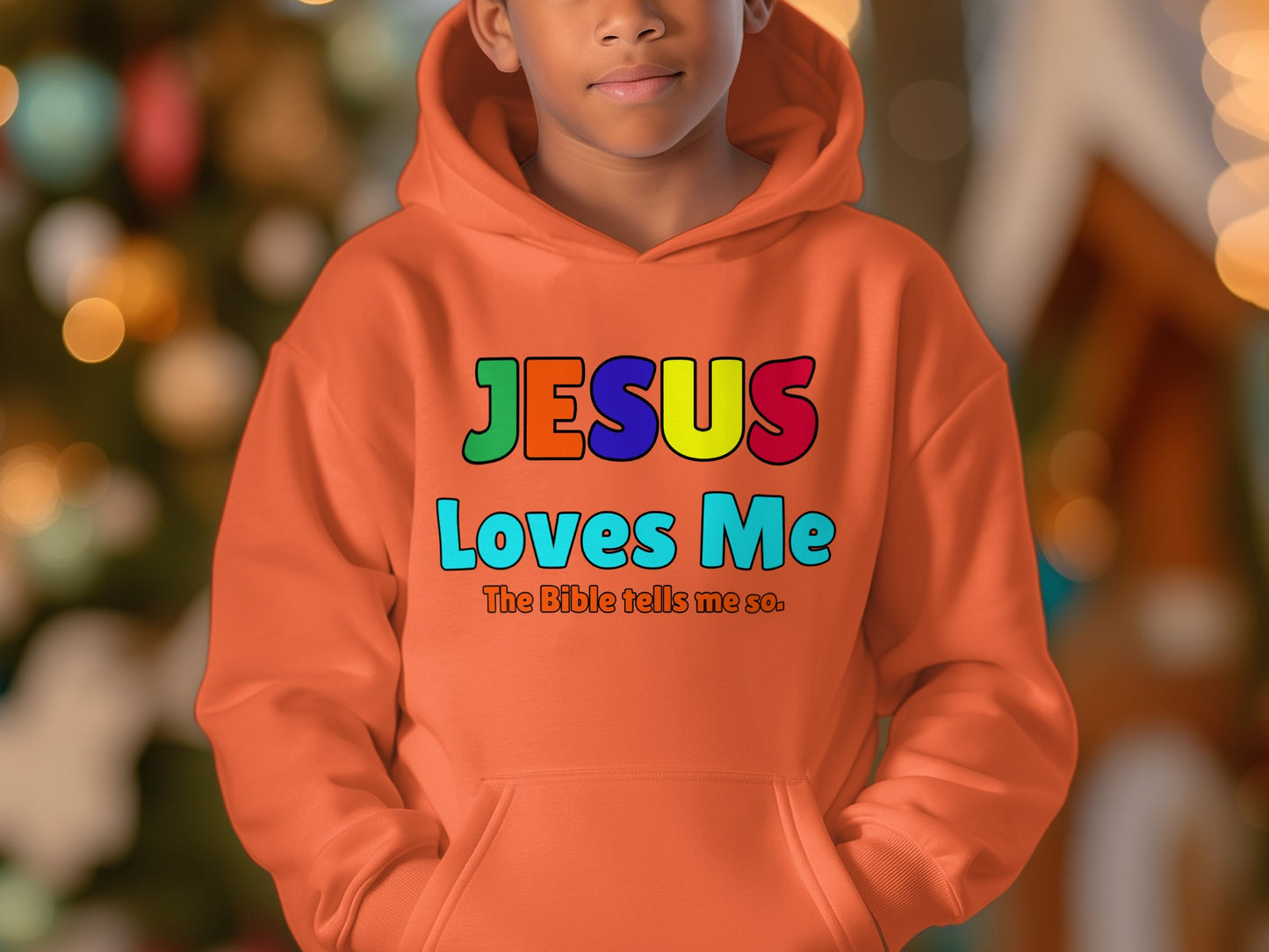 Jesus Loves Me The Bible Tells Me So Hoodie Product