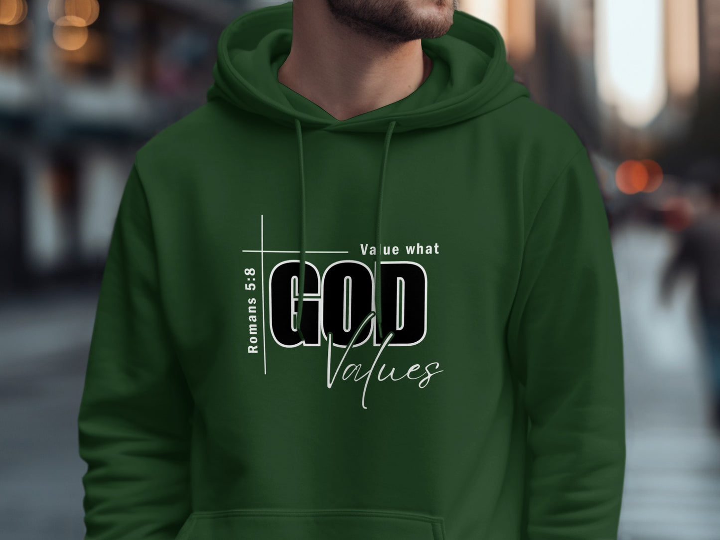 Value What God Values Romans 5:8 Hoodie product