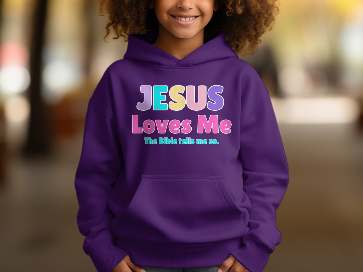 JESUS Loves Me The Bible Tells Me So Hoodie