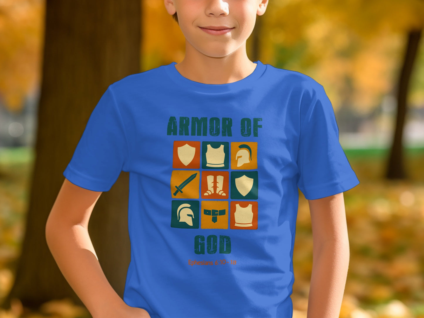 Armor of God Ephesians 6:10-17 T-Shirt