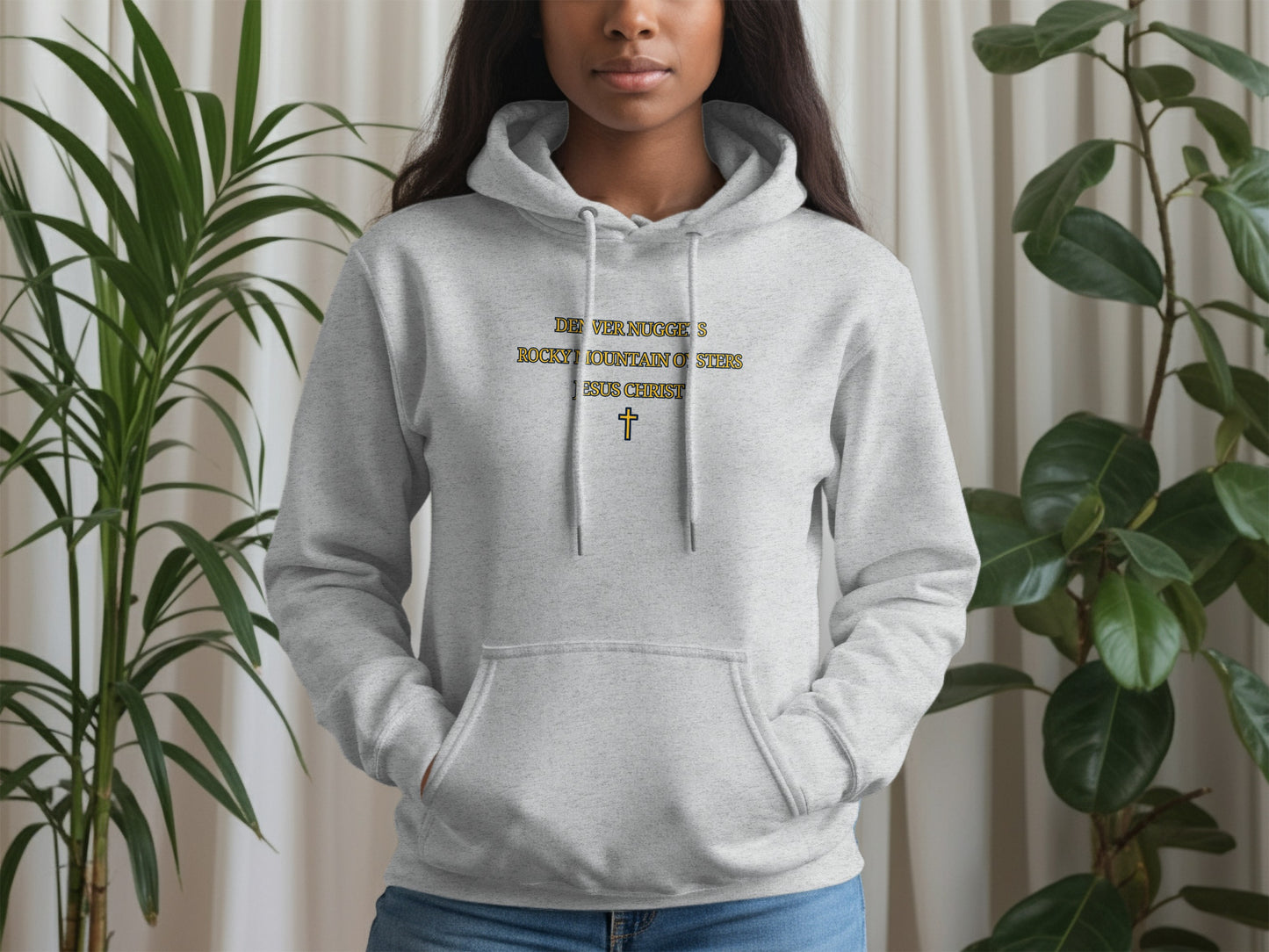 Be Stronger Faster Smarter Hoodie with Motivational Text