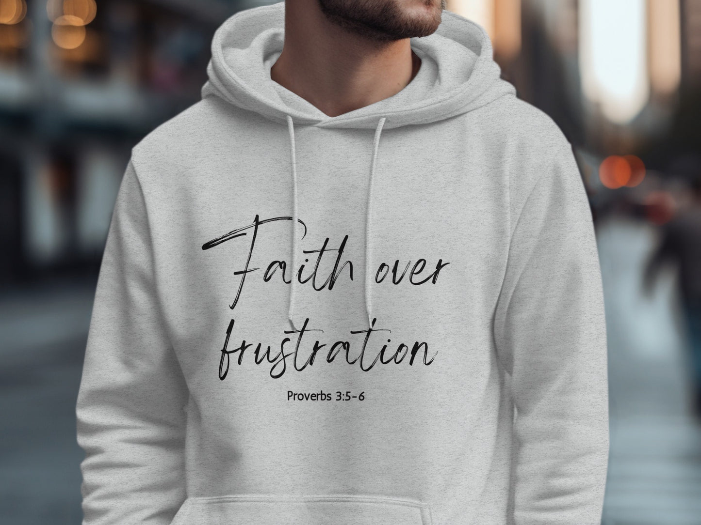 Faith Over Frustration Bible Verse Hoodie product