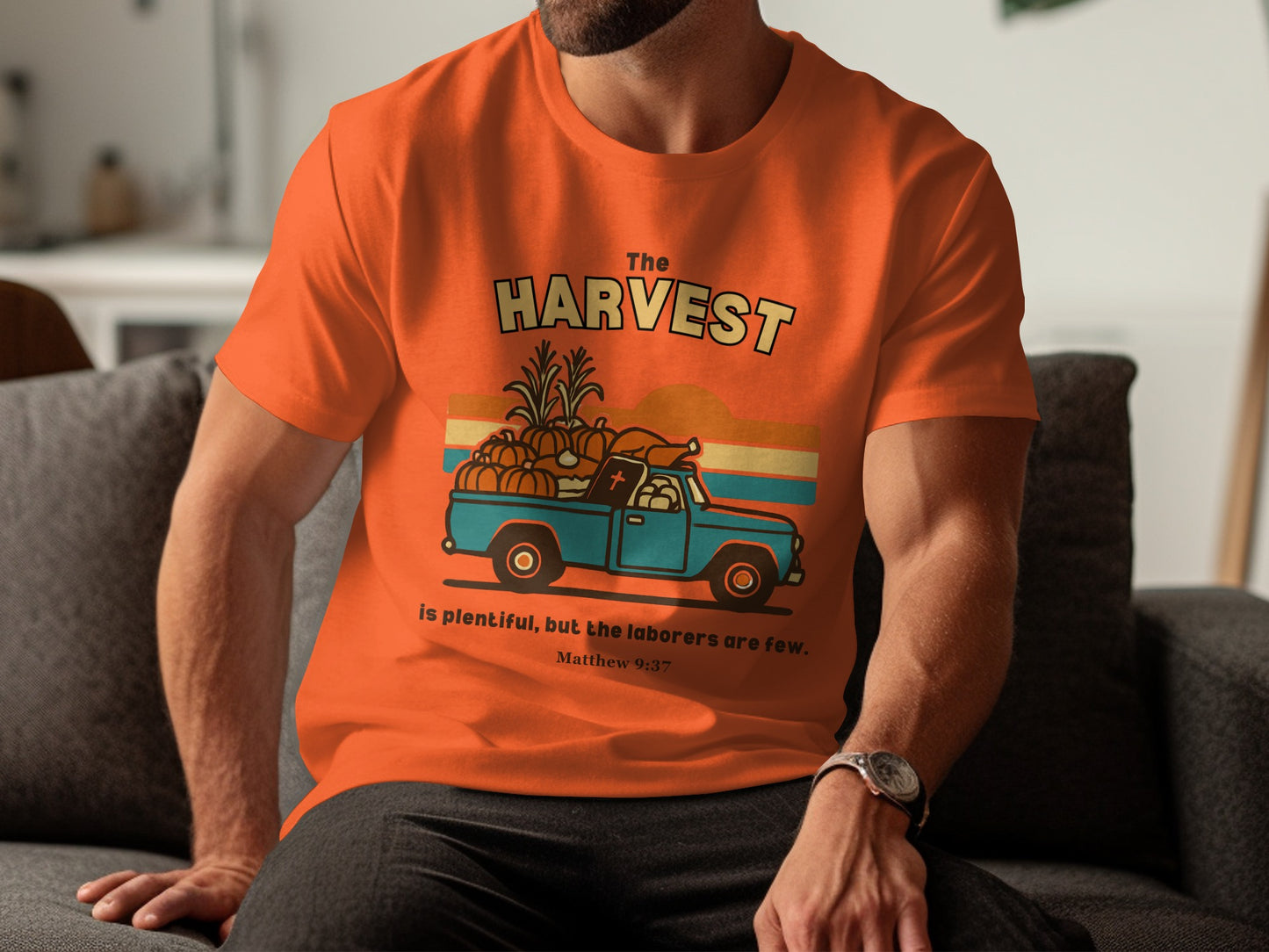 The Harvest is Plentiful Matthew 9:37 T-Shirt