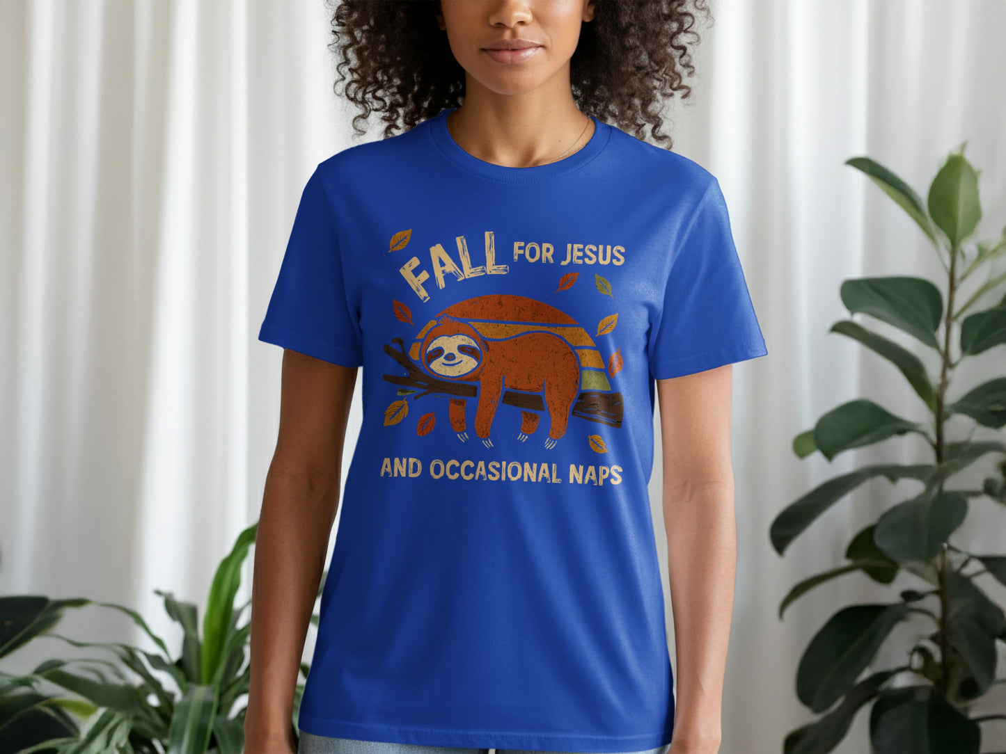 Fall For Jesus And Occasional Naps T-shirt