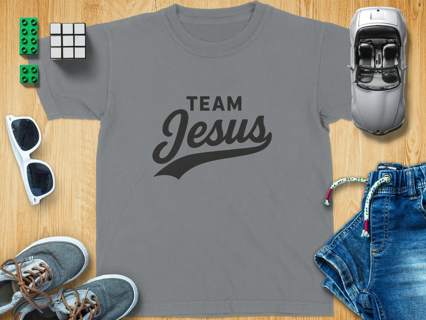 Team Jesus Graphic Tee for Casual Outfits