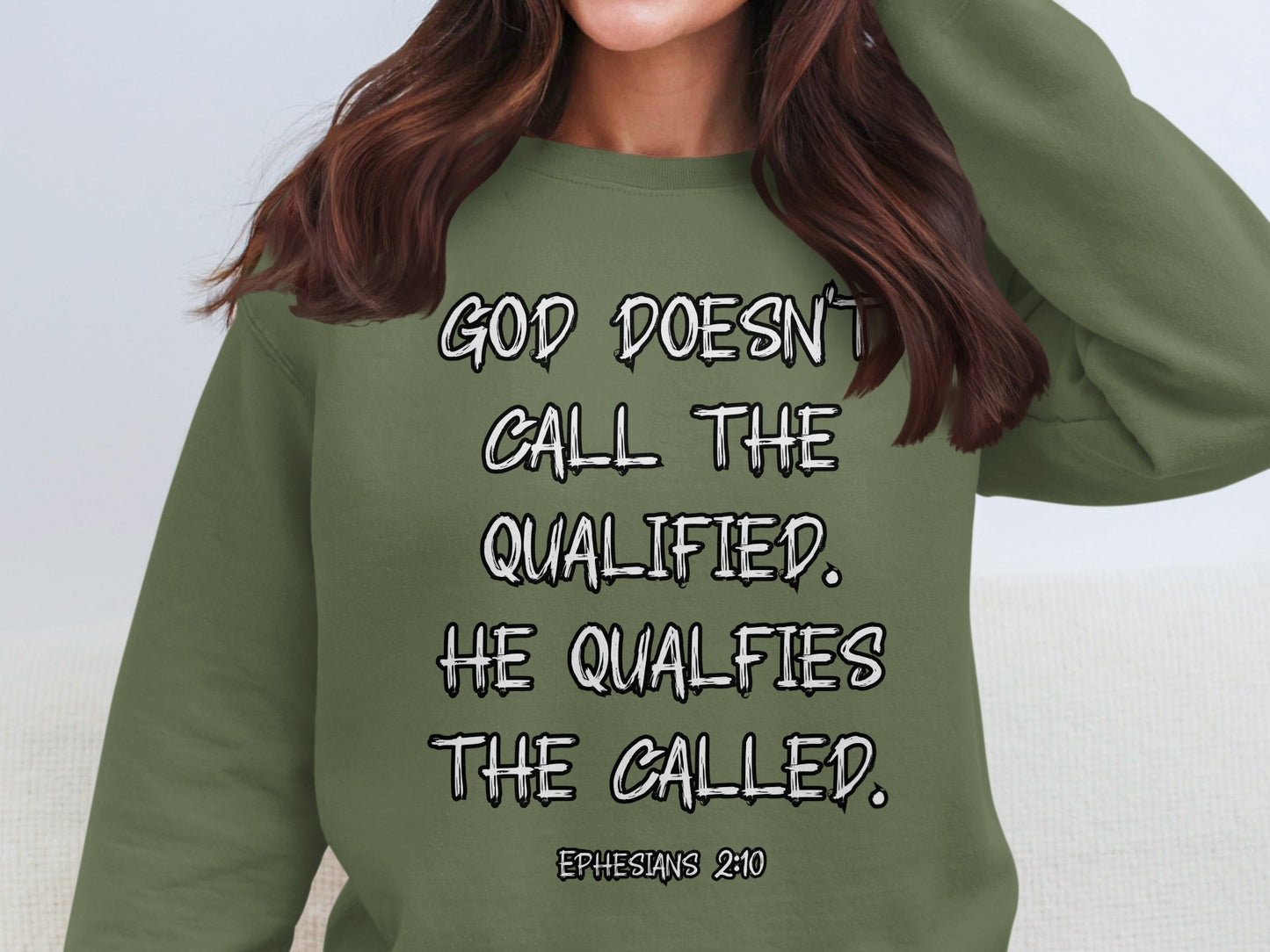God Doesn't Call The Qualified He Qualifies The Called product