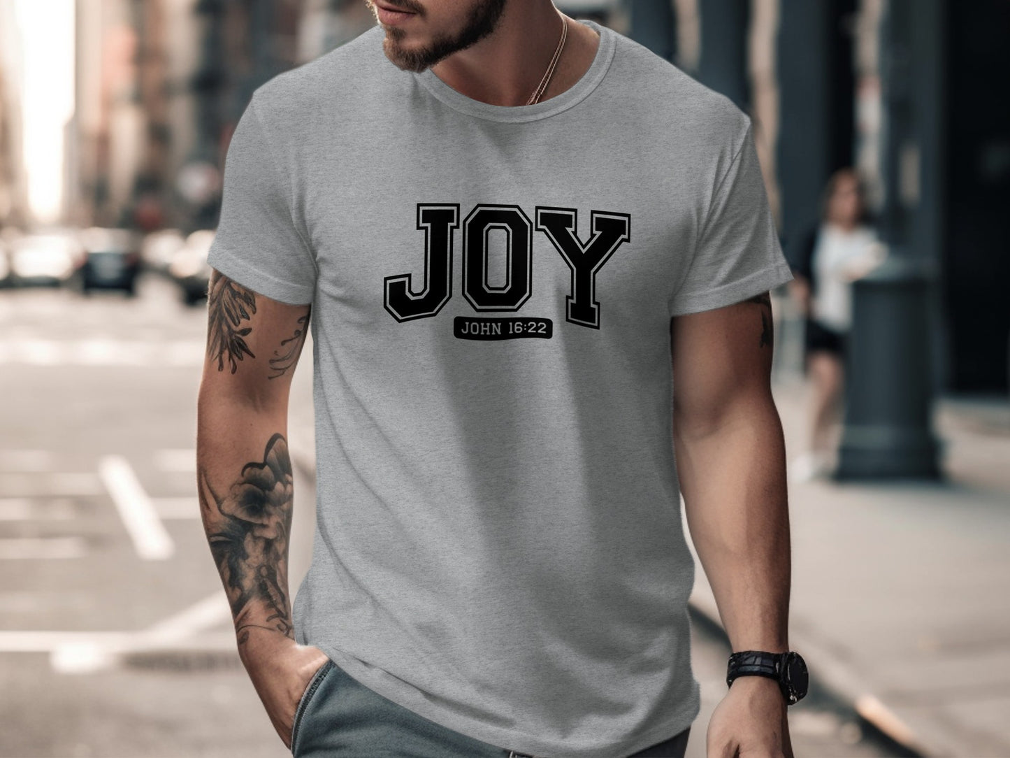 Joy John 16 22 Inspirational Graphic Tee Shirt