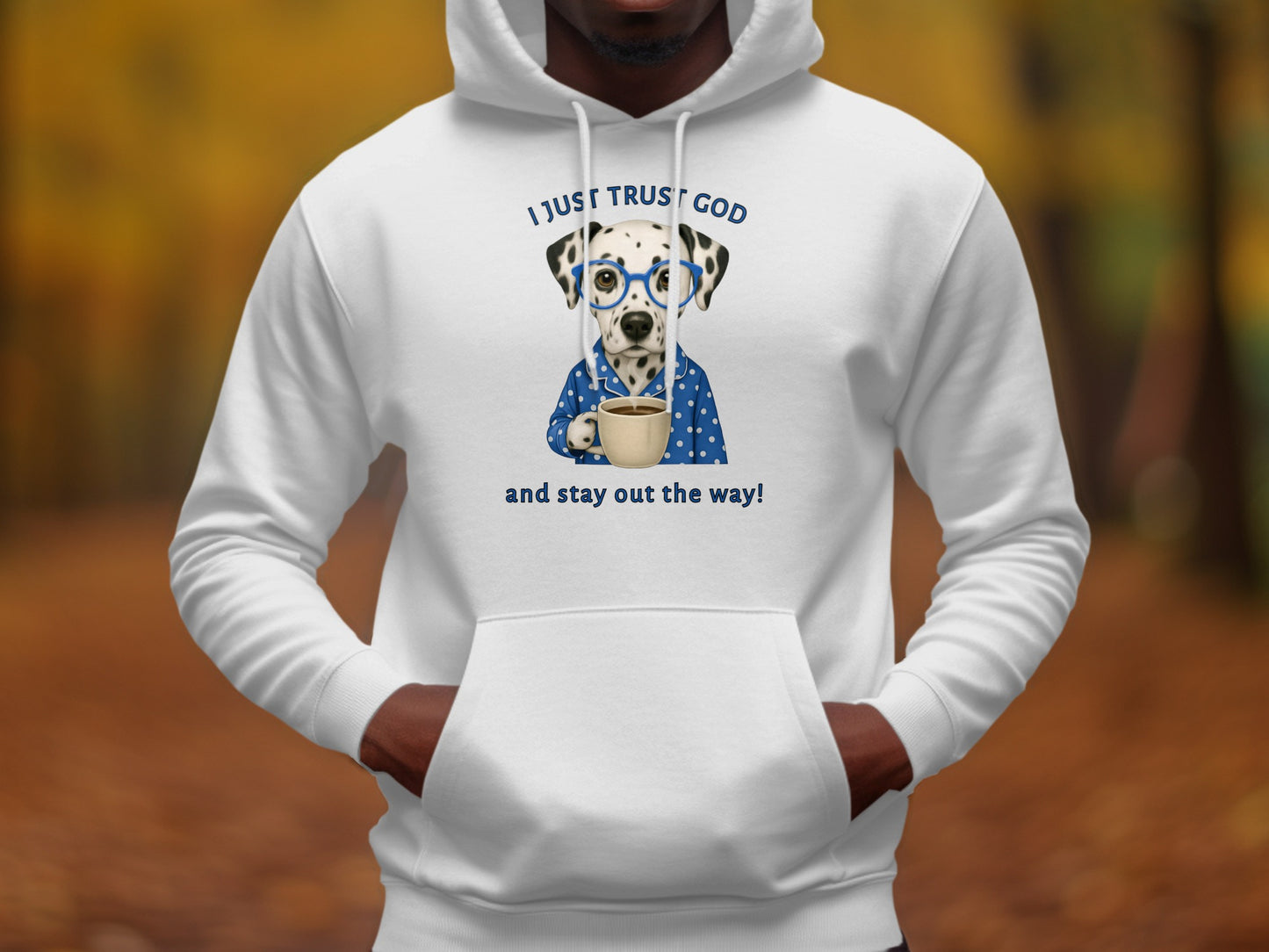 I Just Trust God and Stay Out the Way Hoodie Product