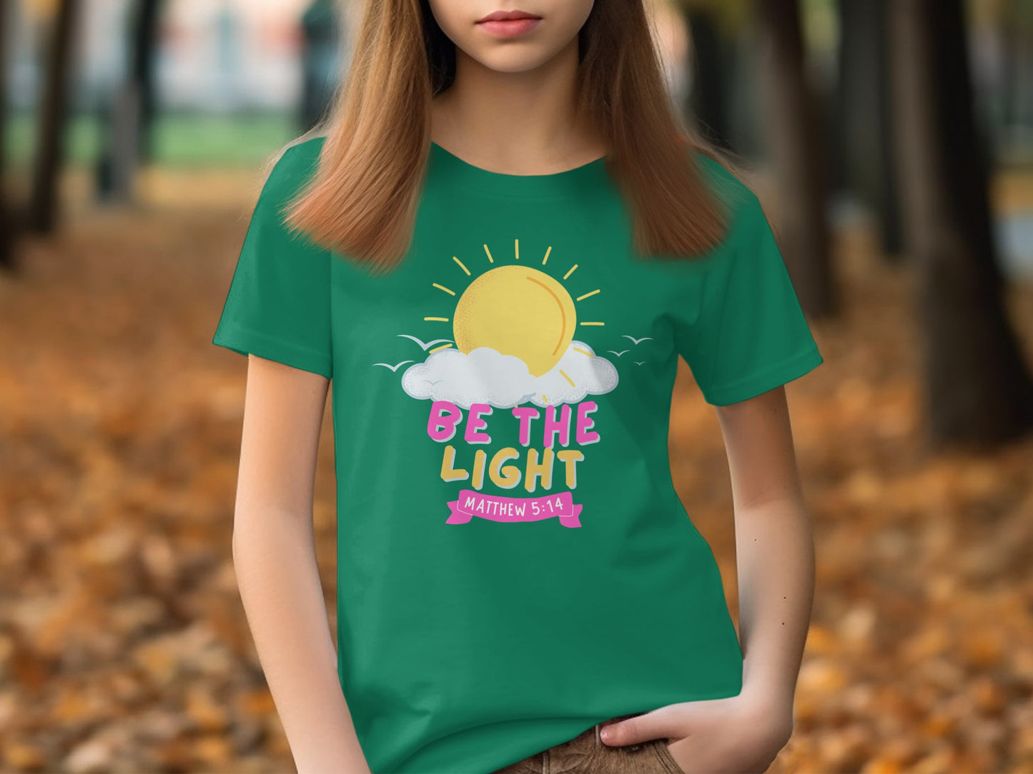 Be The Light Matthew 5 14 Inspirational T-shirt