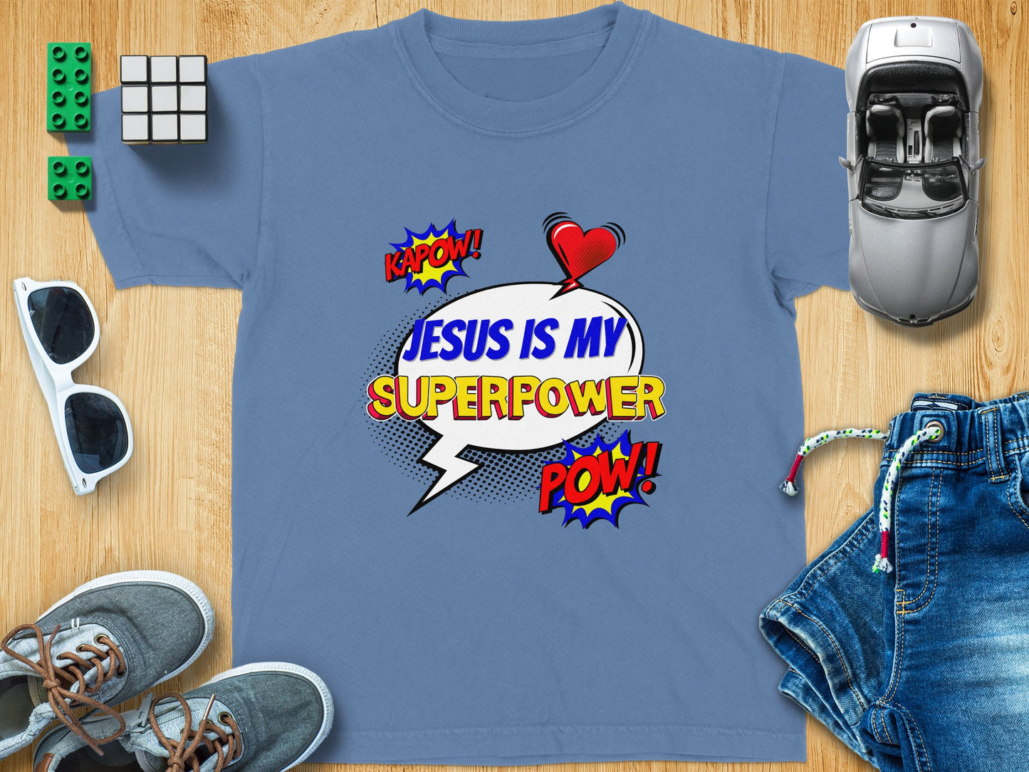 Jesus Is My Superpower Graphic T-shirt