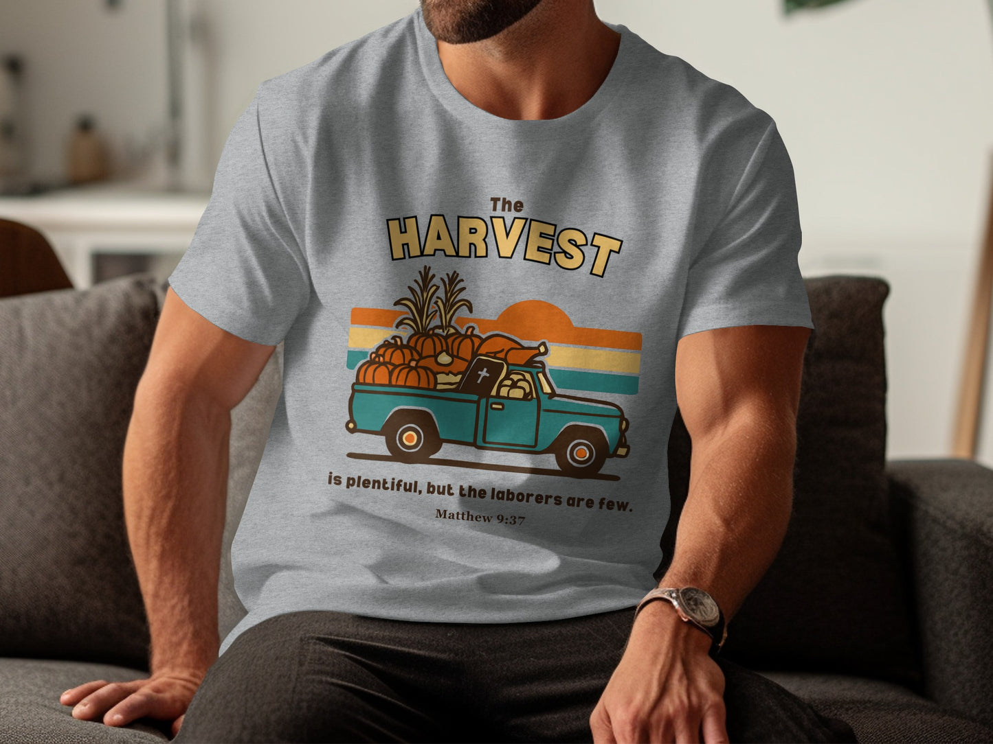 The Harvest Is Plentiful Matthew 9:37 T-shirt product