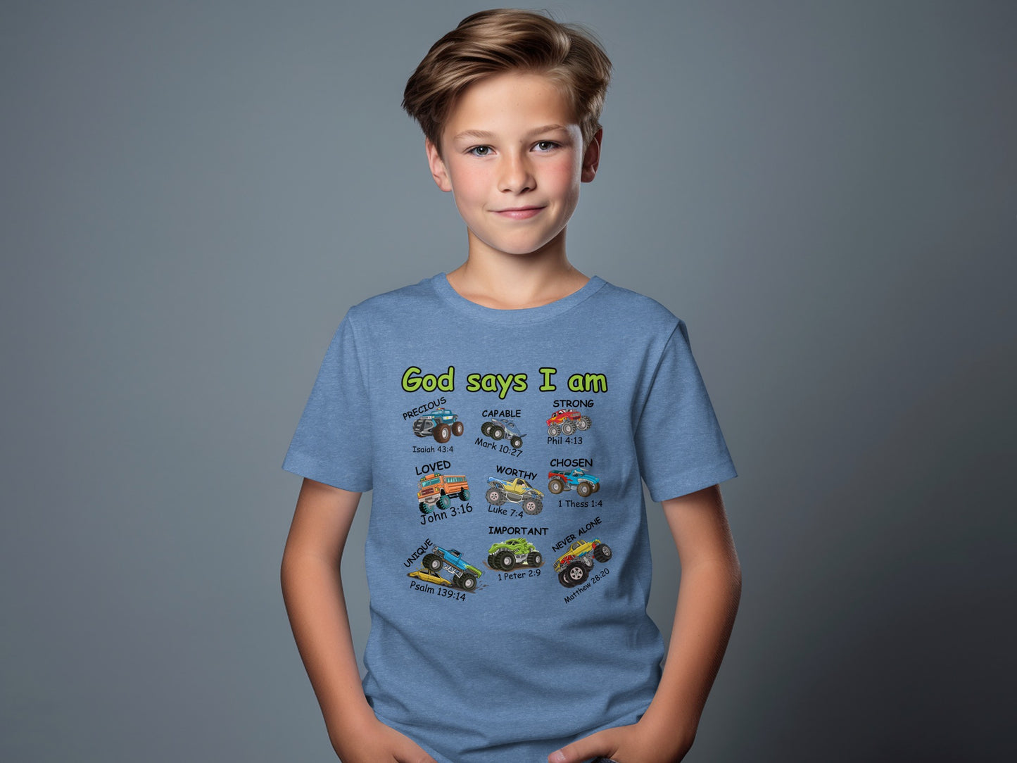 God Says I Am Inspirational Graphic T-Shirt