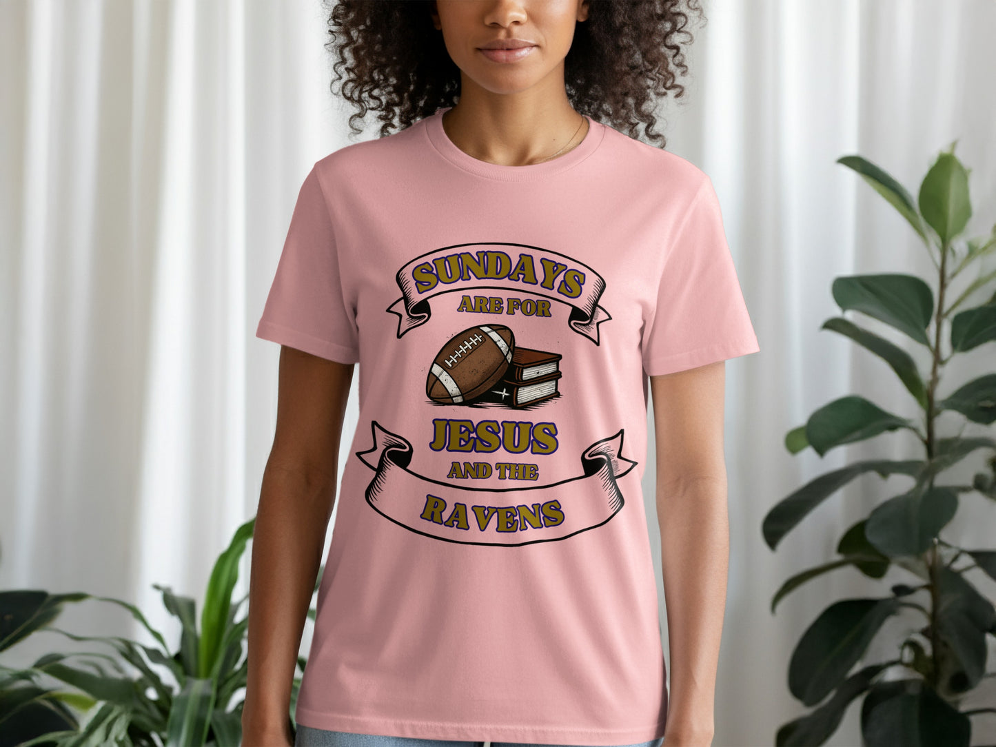 Sundays are for Jesus and the Ravens T-shirt product type