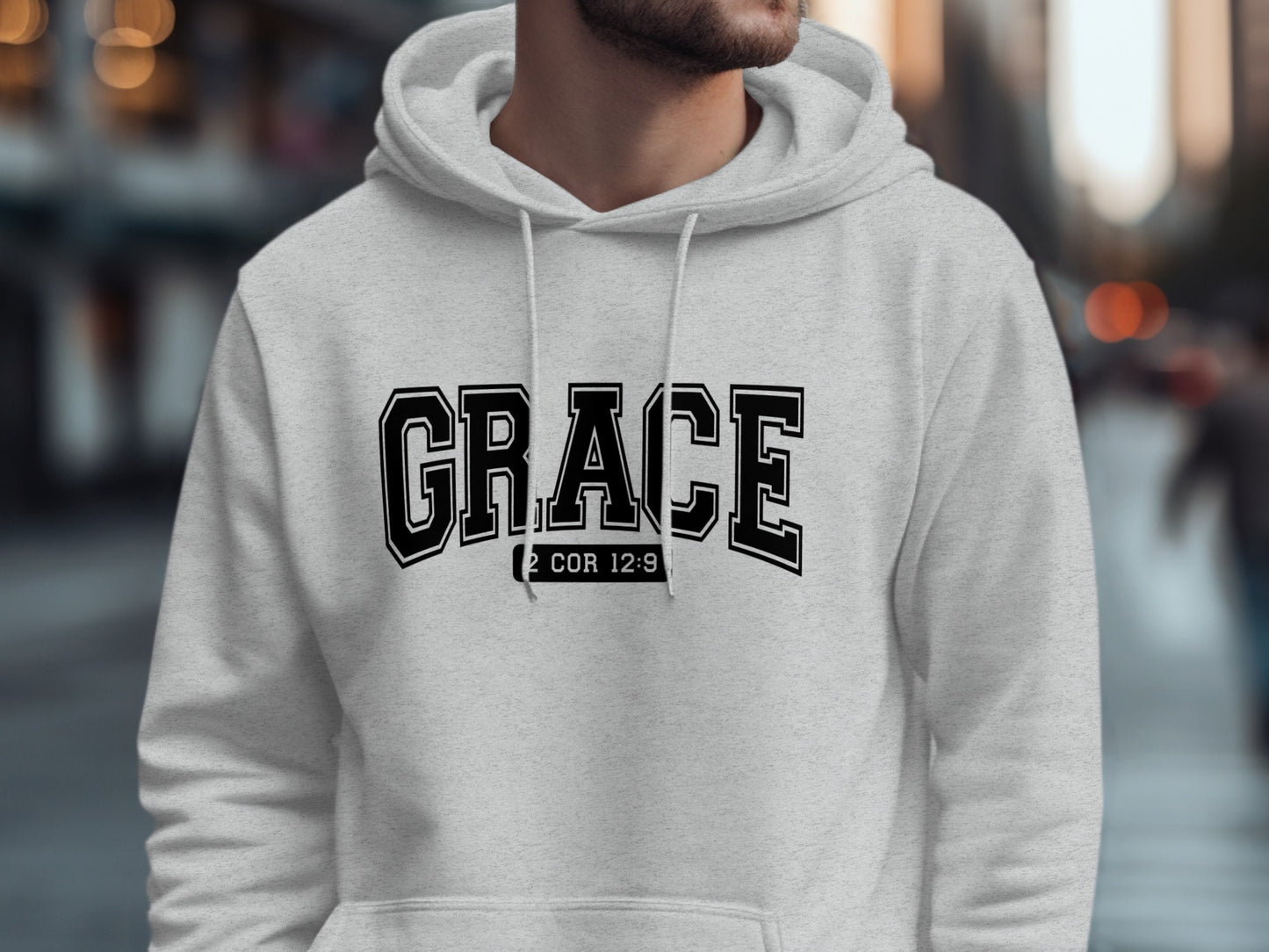 Grace 2 Cor 12 9 Inspirational Hoodie product