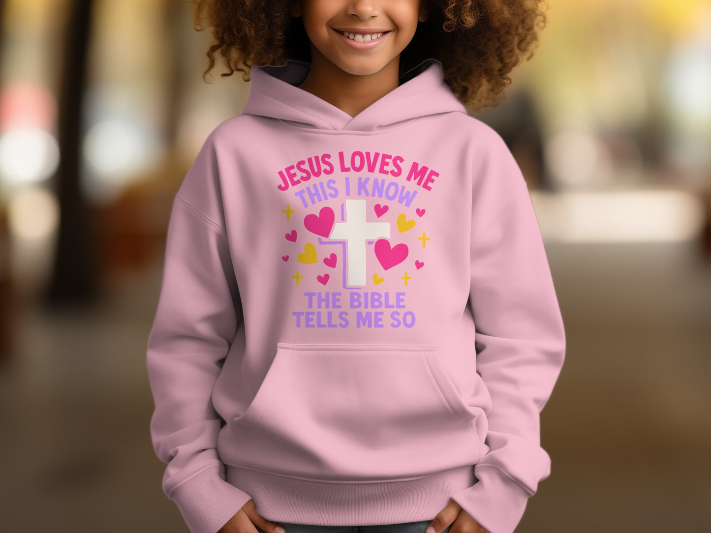 Jesus Loves Me This I Know the Bible Tells Me So Hoodie