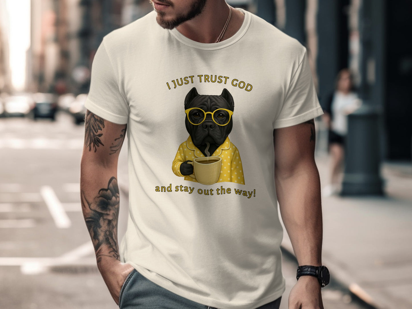 I Just Trust God and Stay Out the Way T-Shirt