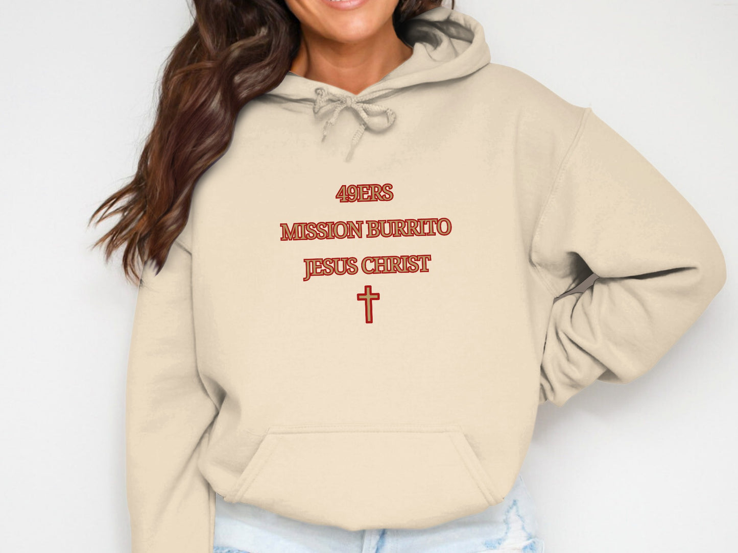 49ers Mission Burrito Jesus Christ Hoodie product