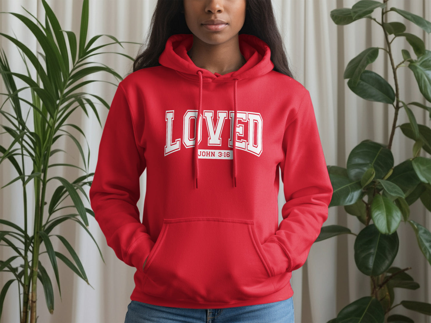 LOVED John 316 Inspirational Hoodie Product
